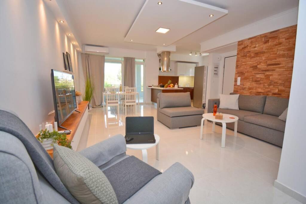 Potamos Deluxe Apartment Potamós Exterior foto